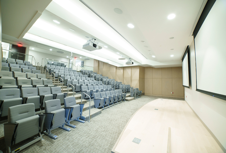 Lecture hall at Orlando Health Jewett Orthopedic Institute
